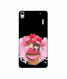 Amazon Brand - Solimo Designer Boy and Girl 3D Printed Hard Back Case Mobile Cover for Lenovo K3 Note