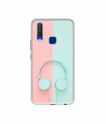 Amazon Brand - Solimo Designer Head Phone UV Printed Soft Back Case Mobile Cover for Vivo Y15