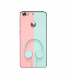 Amazon Brand - Solimo Designer Head Phone 3D Printed Hard Back Case Mobile Cover for LeTV Le 1s