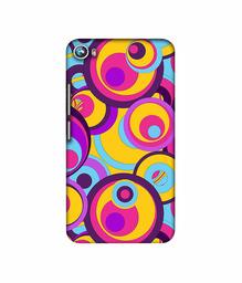 Amazon Brand - Solimo Designer Multicolor Circle 3D Printed Hard Back Case Mobile Cover for Micromax Canvas Fire 4 A107