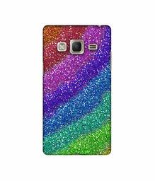 Amazon Brand - Solimo Designer Multicolor Sparkle 3D Printed Hard Back Case Mobile Cover for Samsung Z3