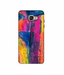 Amazon Brand - Solimo Designer Color Mash On Canvas 3D Printed Hard Back Case Mobile Cover for Samsung Galaxy A5 (2016)