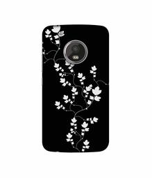 Amazon Brand - Solimo Designer Color Flowers UV Printed Soft Back Case Mobile Cover for Motorola Moto G5 Plus