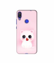 Amazon Brand - Solimo Designer Kitty 3D Printed Hard Back Case Mobile Cover for Xiaomi Redmi Note 7 Pro