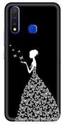 Amazon Brand - Solimo Designer Girl Design 3D Printed Hard Back Case Mobile Cover for Vivo Y19 / Vivo U20