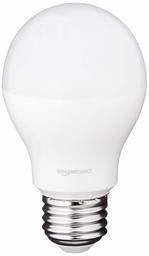 AmazonBasics - Bombillas LED regulables (A19 y A21) (renovadas), 40 vatios - 3da generación, Paquete de 2, Daylight