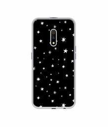 Amazon Brand - Solimo Designer Sperking Stars UV Printed Soft Back Case Mobile Cover for Realme X