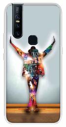 Amazon Brand - Solimo Designer Multicolor Michael Jackson Dance Printed Soft Back Case Mobile Cover for Vivo V15