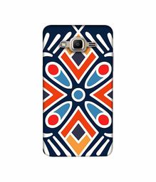 Amazon Brand - Solimo Designer Rangolee 3D Printed Hard Back Case Mobile Cover for Samsung Galaxy J2 Prime