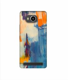 Amazon Brand - Solimo Designer Multicolor Brush Texture 3D Printed Hard Back Case Mobile Cover for Lenovo A7700