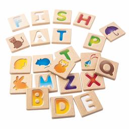 AmazonBasics Language Alphabet A-Z, 4-Pack