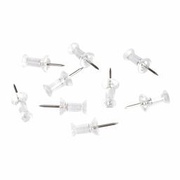 AmazonBasics Push Pins, Clear Plastic Head, Steel Point, 400-Count