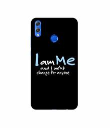 Amazon Brand - Solimo Designer Quotes 3D Printed Hard Back Case Mobile Cover for Huawei Honor 8X