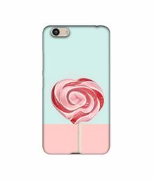 Amazon Brand - Solimo Designer Round Candy 3D Printed Hard Back Case Mobile Cover for Vivo Y53