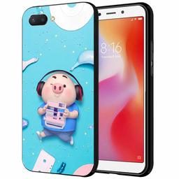 Amazon Brand - Solimo Designer Musical Pig Printed Hard Back Case Mobile Cover for Xiaomi Redmi 6A (D1194)