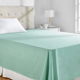 AmazonBasics 400TC Cotton Sateen Wrinkle Free Flat Sheet