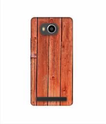 Amazon Brand - Solimo Designer Wooden Door 3D Printed Hard Back Case Mobile Cover for Lenovo A7700