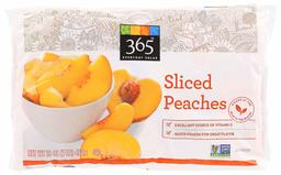 365 Everyday Value, Sliced Peaches, 16 oz, (Frozen) Casepack