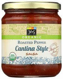 365 Everyday Value, Organic Roasted Pepper Cantina Style Salsa, 16 oz