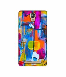 Amazon Brand - Solimo Designer Multicolor Box Texture 3D Printed Hard Back Case Mobile Cover for Gionee Marathon M5 Plus