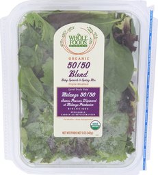 WHOLE FOODS MARKET Organic Spring Spinach Mix Clm 5Ozsld, 5 OZ