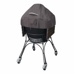 Classic Accessories Ravenna High Quality Ceramic BBQ Cathedral Cover - L Cover, Grey