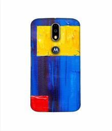 Amazon Brand - Solimo Designer Rectangle On Canvas 3D Printed Hard Back Case Mobile Cover for Motorola Moto G4 Plus (with Logo Cut)