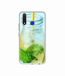 Amazon Brand - Solimo Designer Lemon Juice UV Printed Soft Back Case Mobile Cover for Vivo U20