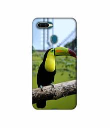 Amazon Brand - Solimo Designer Woodcutter 3D Printed Hard Back Case Mobile Cover for Oppo A7