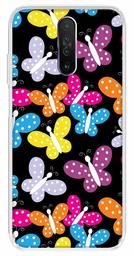 Amazon Brand - Solimo Designer Multicolor Butterfly Pattern Design Printed Soft Back Case Mobile Cover for Poco X2 / Xiaomi Redmi K30