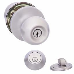 AmazonBasics Door Knobs - Standard Ball