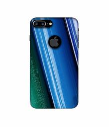 Amazon Brand - Solimo Designer Plastic Paint 3D Printed Hard Back Case Mobile Cover for Apple iPhone 7 Plus (Logo Cut)