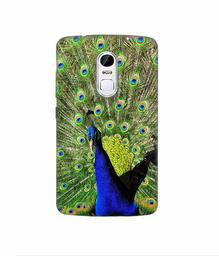 Amazon Brand - Solimo Designer Peacock 3D Printed Hard Back Case Mobile Cover for Lenovo Vibe X3