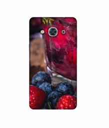 Amazon Brand - Solimo Designer Berries 3D Printed Hard Back Case Mobile Cover for Samsung Galaxy J3 Pro