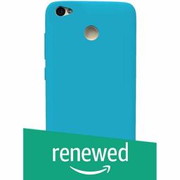 (Renewed) Amazon Brand - Solimo Redmi Y1 Mobile Cover (Soft & Flexible Back case), Blue