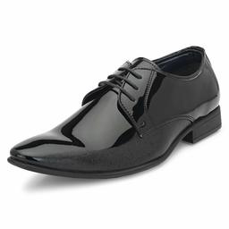 Nubeno Men's Black Formal Shoes-9 UK (43 EU) (1012)