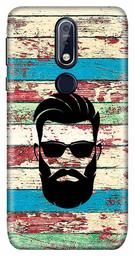 Amazon Brand - Solimo Designer Beard Man 3D Printed Hard Back Case Mobile Cover for Nokia 7.1