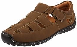 Centrino Men's Olive Fisherman Sandals-10 UK (44 EU) (11 US) (6113-02)