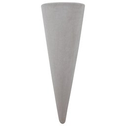 Amazon Brand – Rivet Cone-Shaped Wall Mount Vase, 7.5