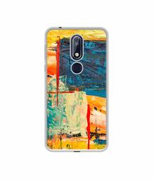 Amazon Brand - Solimo Designer Multicolor Box UV Printed Soft Back Case Mobile Cover for Nokia 7.1