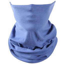 JPGO Neck Gaiter Face Cover Face Scarf for Sun Protection Washable Reusable Balaclava Bandana 1 Piece Blue