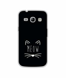 Amazon Brand - Solimo Designer Meow UV Printed Soft Back Case Mobile Cover for Samsung Galaxy J1