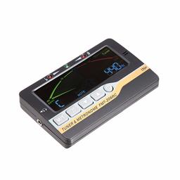 AmazonBasics Metronome Tuner for all Instruments - with Guitar, Bass, Violin, Ukulele and Chromatic Tuning Modes