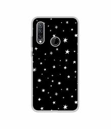 Amazon Brand - Solimo Designer Sperking Stars UV Printed Soft Back Case Mobile Cover for Lenovo K10 Plus