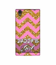 Amazon Brand - Solimo Designer Daddy's Girl 3D Printed Hard Back Case Mobile Cover for Sony Xperia L1