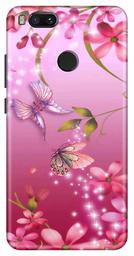 Amazon Brand - Solimo Designer Butterfly Design 3D Printed Hard Back Case Mobile Cover for Xiaomi Mi A1