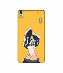 Amazon Brand - Solimo Designer Boy Shoes Pattern 3D Printed Hard Back Case Mobile Cover for Lenovo K3 Note