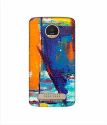 Amazon Brand - Solimo Designer MultiColur Blocks 3D Printed Hard Back Case Mobile Cover for Motorola Moto Z Play