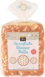 365 Everyday Value, Snowflake Dinner Rolls , 12 ct