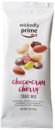 Wickedly Prime Trail Mix, Choco-Cran Cherry, Snack Pack, 2 Ounce